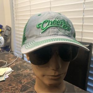 Cheerg Boston Men’s Gray Green Baseball Hats Size One